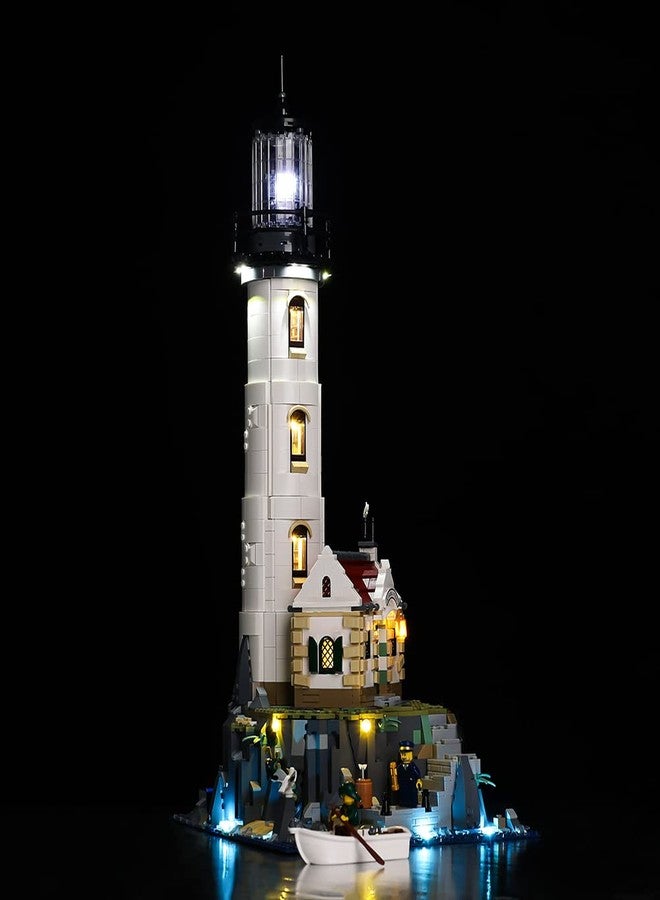 Kyglaring LED Light Kit Compatible with Lego Set 21335, Lighting Accessories Compatible with Home Ideas Motorized Lighthouse, Lights Only (Model Not Included), Classic Version. - Image 5